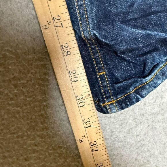 PrAna Men's Size 38x31 Straight Leg Relaxed Fit Blue Jeans - Picture 5 of 9